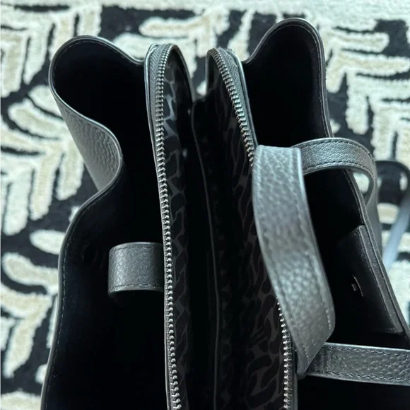 Rebecca Minkoff MEGAN Black Leather Backpack